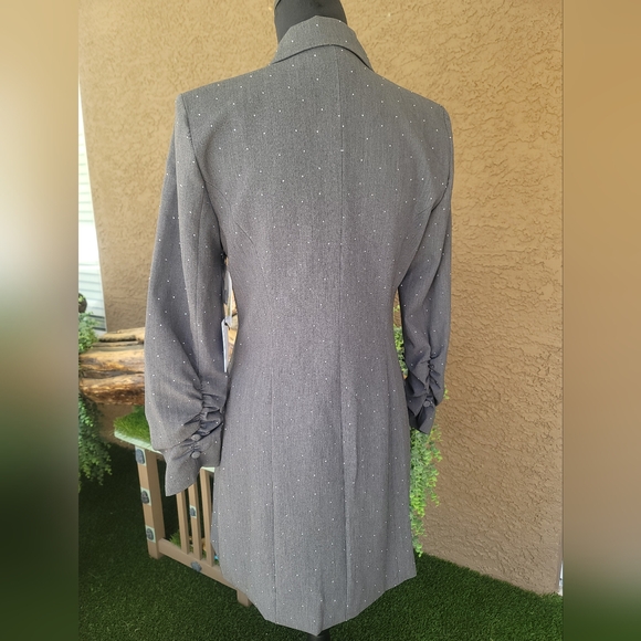 💎✨ Effortless Glamour: 1.STATE “Diamond” Blazer Dress Sz 6 ✨💎 - Picture 6 of 12